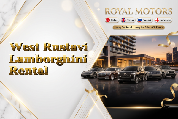 West Rustavi Lamborghini Rental