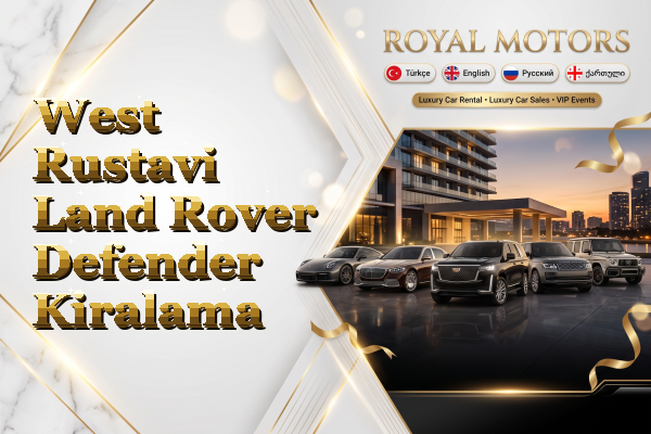 West Rustavi Land Rover Defender Kiralama