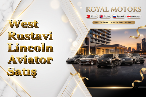 West Rustavi Lincoln Aviator Satış