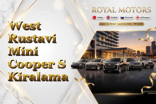 West Rustavi Mini Cooper S Kiralama