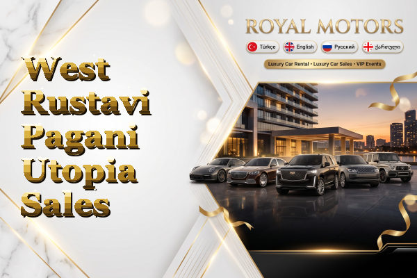 West Rustavi Pagani Utopia Sales