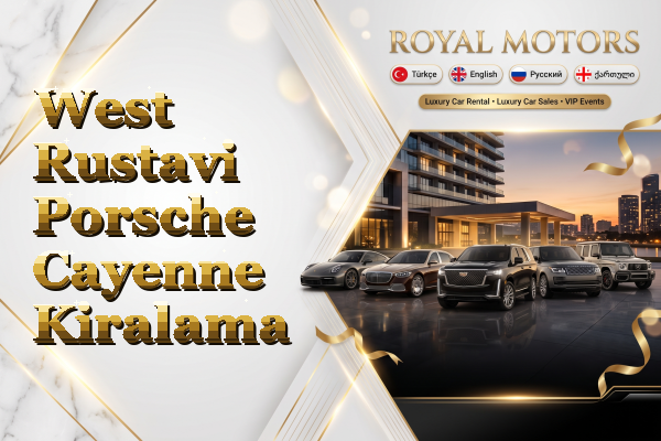 West Rustavi Porsche Cayenne Kiralama