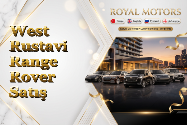 West Rustavi Range Rover Satış