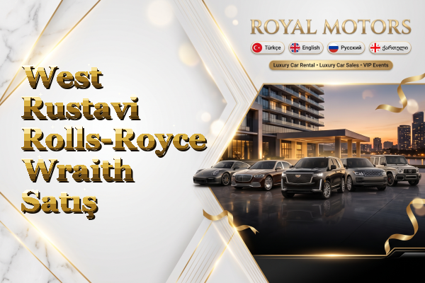 West Rustavi Rolls-Royce Wraith Satış