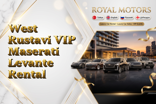 West Rustavi VIP Maserati Levante Rental