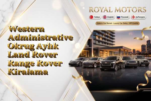 Western Administrative Okrug Aylık Land Rover Range Rover Kiralama
