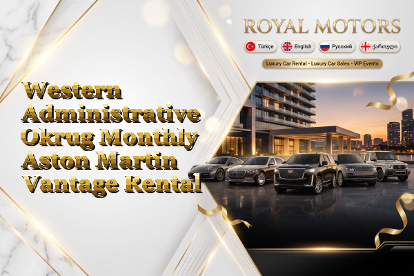 Western Administrative Okrug Monthly Aston Martin Vantage Rental