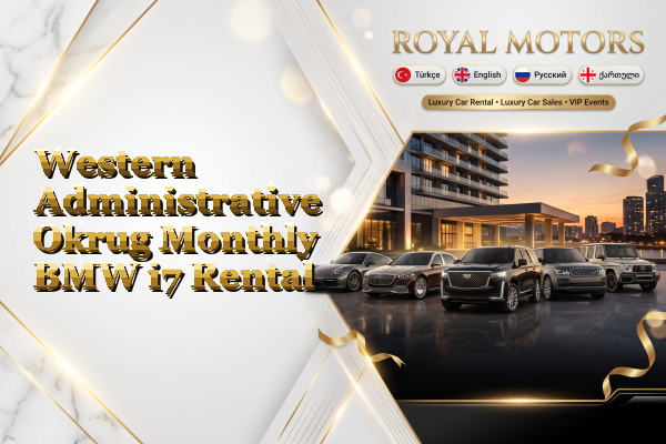 Western Administrative Okrug Monthly BMW i7 Rental