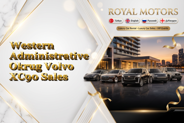 Western Administrative Okrug Volvo XC90 Sales