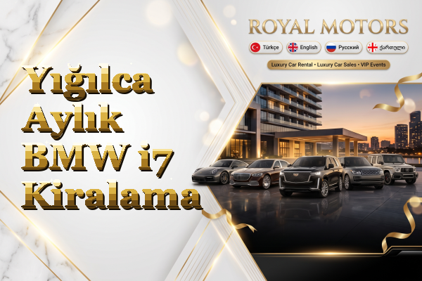 Yığılca Aylık BMW i7 Kiralama