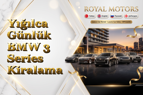 Yığılca Günlük BMW 3 Series Kiralama