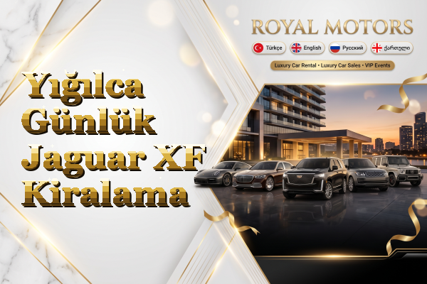Yığılca Günlük Jaguar XF Kiralama
