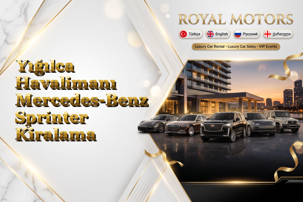 Yığılca Havalimanı Mercedes-Benz Sprinter Kiralama
