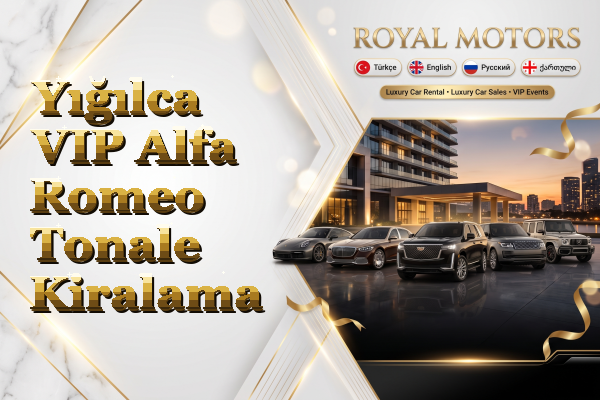 Yığılca VIP Alfa Romeo Tonale Kiralama