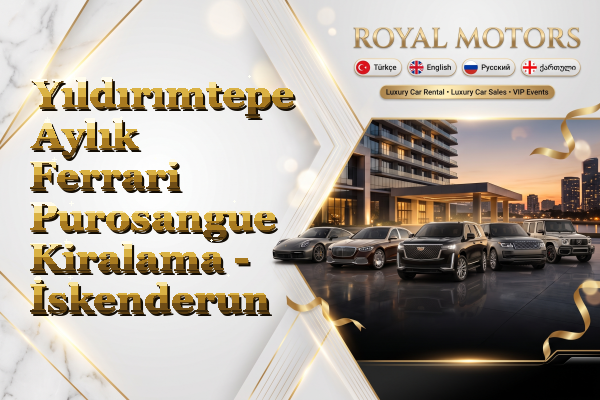 Yıldırımtepe Aylık Ferrari Purosangue Kiralama - İskenderun