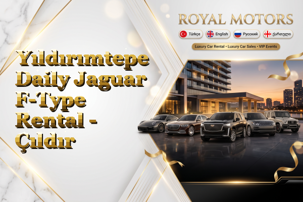 Yıldırımtepe Daily Jaguar F-Type Rental - Çıldır