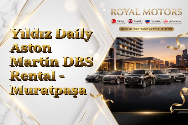 Yıldız Daily Aston Martin DBS Rental - Muratpaşa