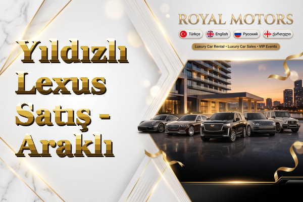 Yıldızlı Lexus Satış - Araklı