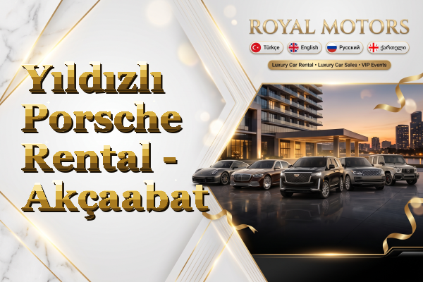Yıldızlı Porsche Rental - Akçaabat
