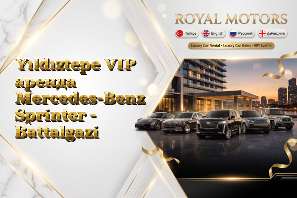 Yıldıztepe VIP аренда Mercedes-Benz Sprinter - Battalgazi
