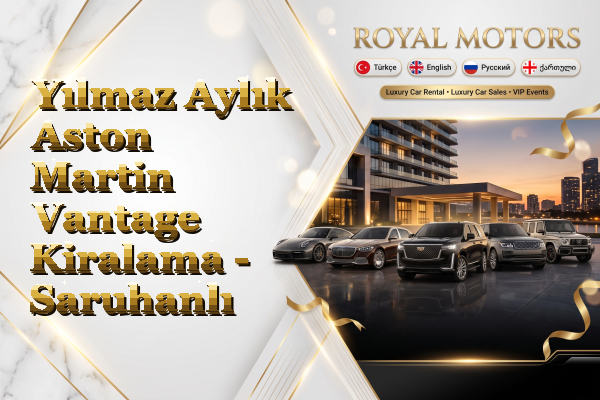 Yılmaz Aylık Aston Martin Vantage Kiralama - Saruhanlı