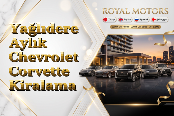 Yağlıdere Aylık Chevrolet Corvette Kiralama