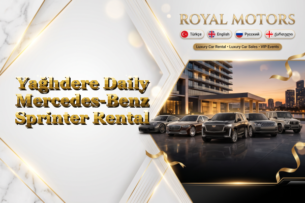 Yağlıdere Daily Mercedes-Benz Sprinter Rental