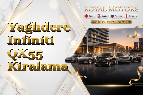 Yağlıdere Infiniti QX55 Kiralama