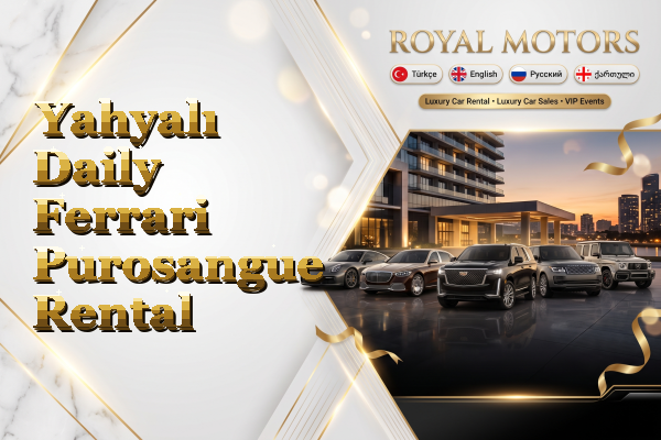 Yahyalı Daily Ferrari Purosangue Rental