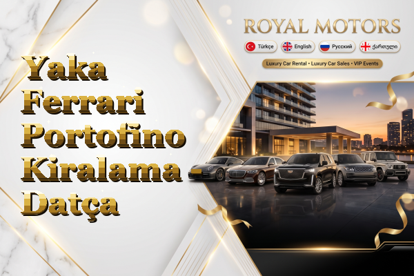 Yaka Ferrari Portofino Kiralama - Datça