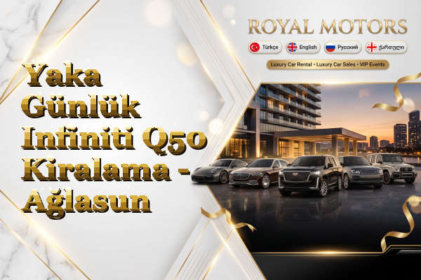 Yaka Günlük Infiniti Q50 Kiralama - Ağlasun