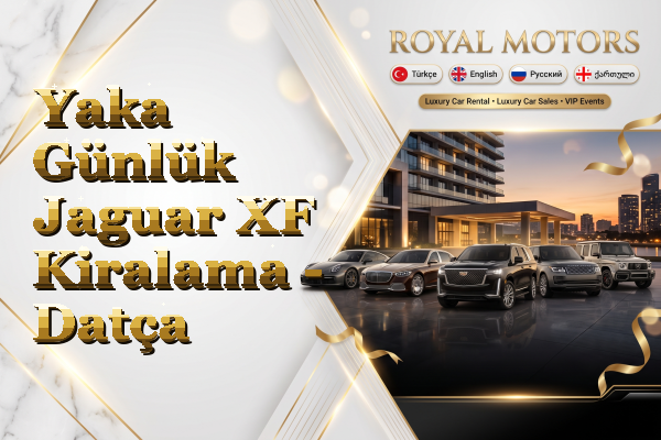 Yaka Günlük Jaguar XF Kiralama - Datça
