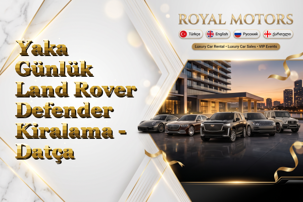 Yaka Günlük Land Rover Defender Kiralama - Datça
