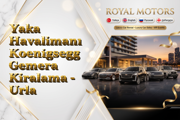 Yaka Havalimanı Koenigsegg Gemera Kiralama - Urla