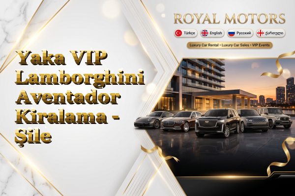 Yaka VIP Lamborghini Aventador Kiralama - Şile