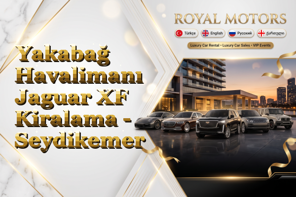 Yakabağ Havalimanı Jaguar XF Kiralama - Seydikemer