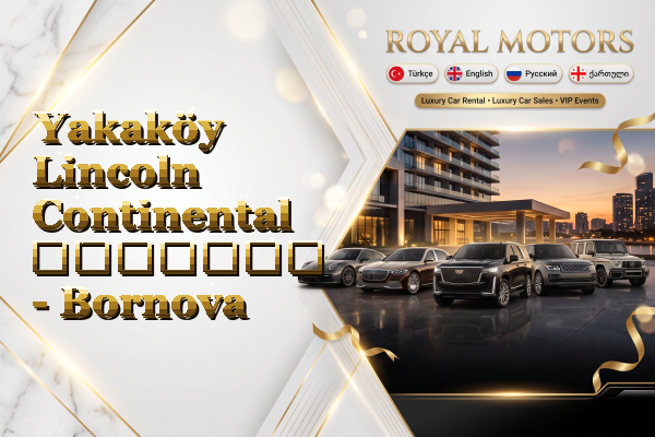 Yakaköy Lincoln Continental გაყიდვა - Bornova