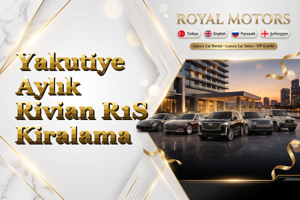 Yakutiye Aylık Rivian R1S Kiralama