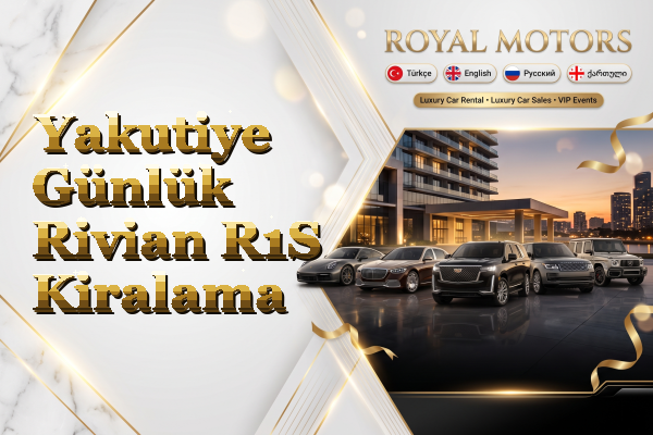 Yakutiye Günlük Rivian R1S Kiralama