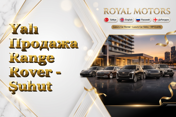 Yalı Продажа Range Rover - Şuhut