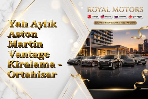 Yalı Aylık Aston Martin Vantage Kiralama - Ortahisar