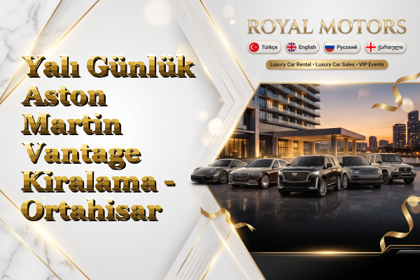 Yalı Günlük Aston Martin Vantage Kiralama - Ortahisar