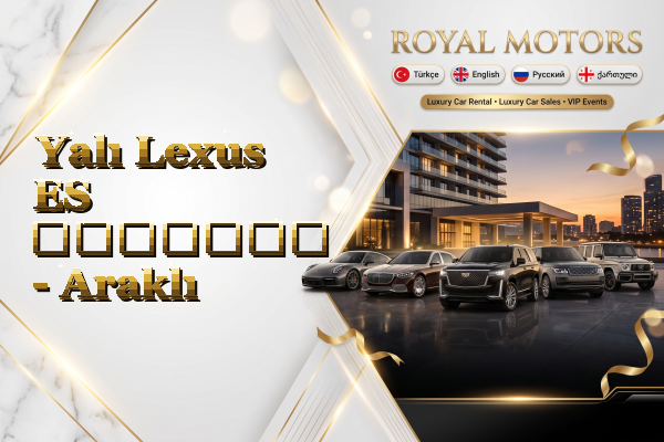 Yalı Lexus ES გაყიდვა - Araklı