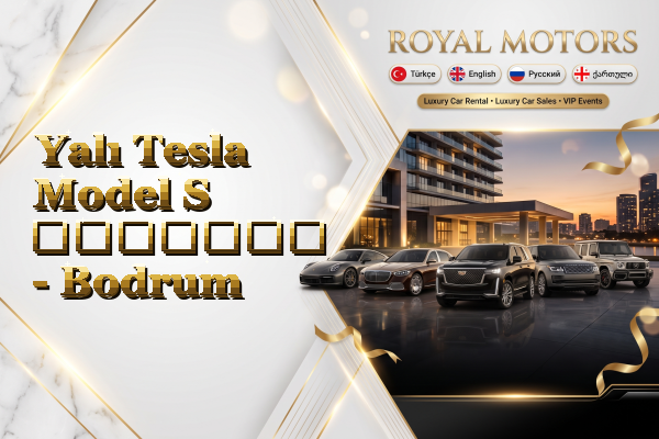 Yalı Tesla Model S გაყიდვა - Bodrum
