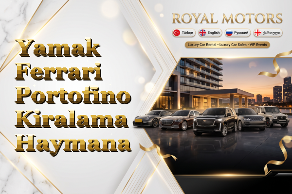 Yamak Ferrari Portofino Kiralama - Haymana