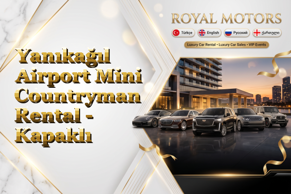 Yanıkağıl Airport Mini Countryman Rental - Kapaklı