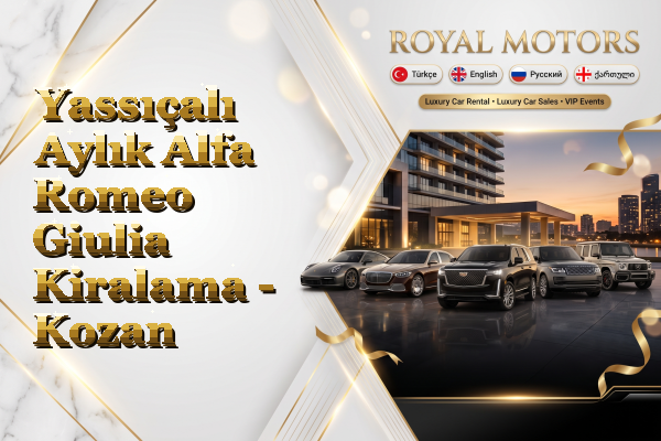 Yassıçalı Aylık Alfa Romeo Giulia Kiralama - Kozan