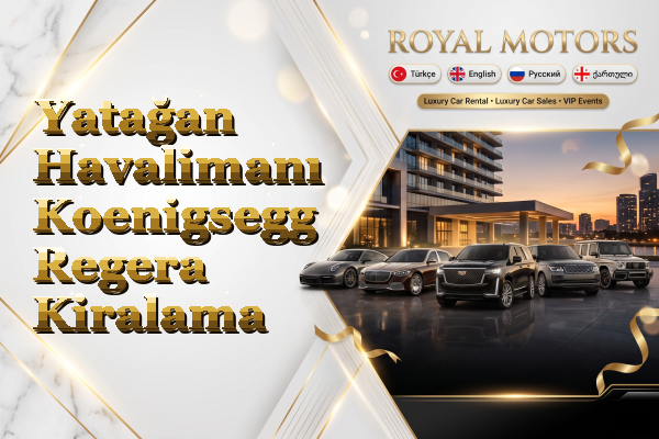 Yatağan Havalimanı Koenigsegg Regera Kiralama