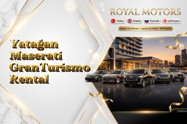 Yatağan Maserati GranTurismo Rental