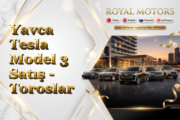 Yavca Tesla Model 3 Satış - Toroslar